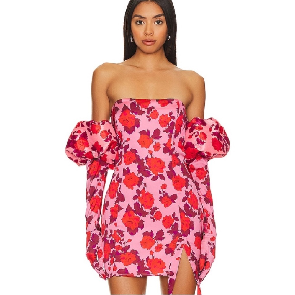 NWT 🍋 For Love & Lemons Mini Huda Dress Size XL